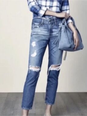 ag jeans slouchy skinny the beau size 26